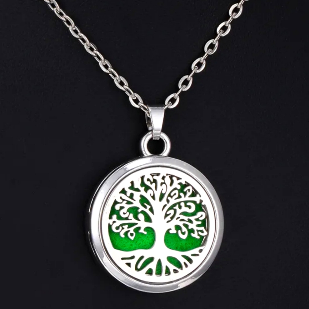 Aromatherapy Tree Of Life Necklace
